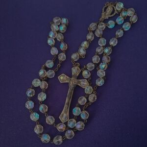 Vintage Swarovski Crystal Rosary Beads